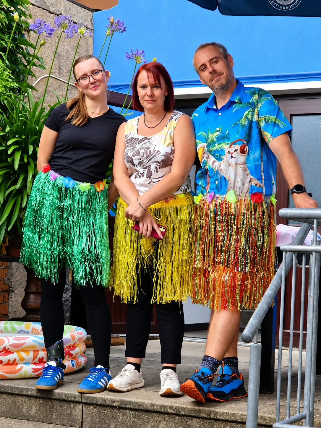 Impression von vergangenen Events im Café Postillion: Gute Laune inklusive