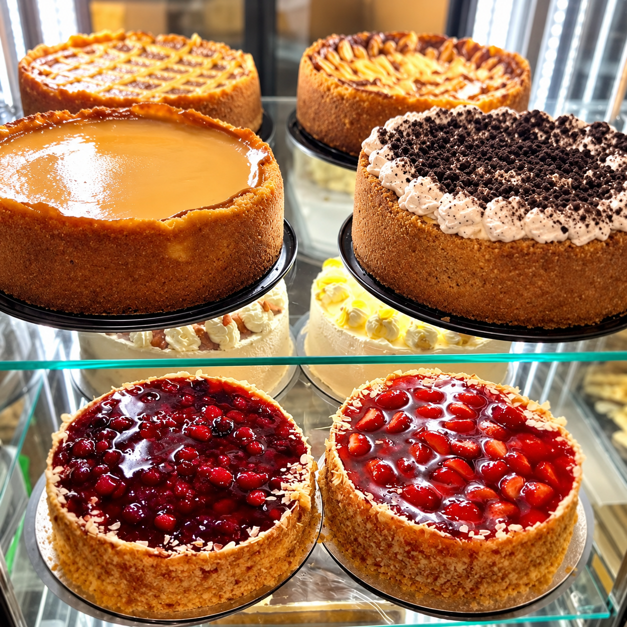 Impression von vergangenen Events im Café Postillion: KUCHEN-AUSWAHL